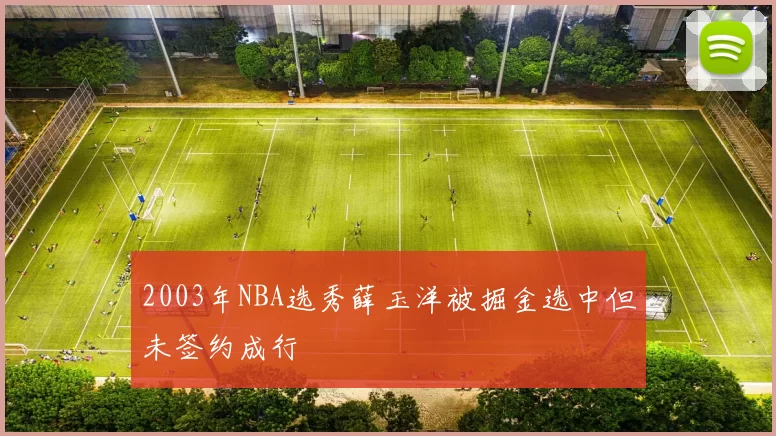 2003年NBA选秀薛玉洋被掘金选中但未签约成行